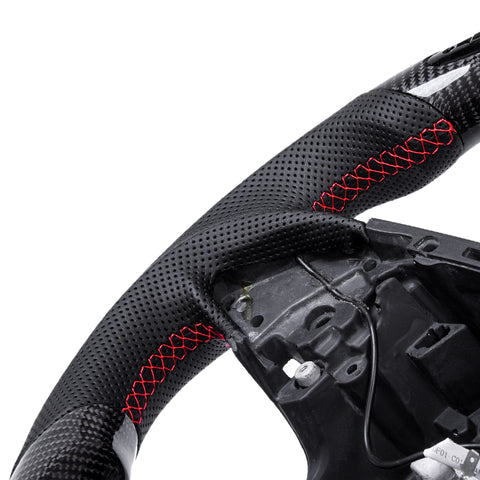 Revolve LED Carbon Fiber OEM Steering Wheel Chevrolet Corvette C7 2014-2019 - revolvesteering