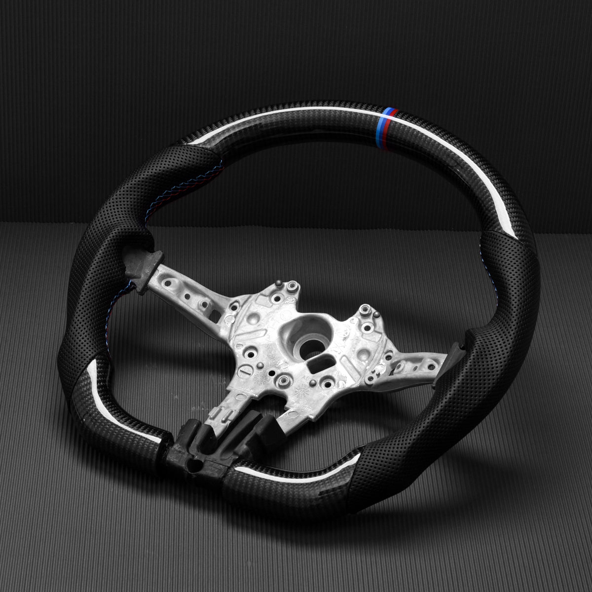 Revolve Carbon Fiber M Performance Steering Wheel | BMW M5 F10 F90 M6 F06 F12 F13 M8 F91 F92 F93/ 5 6 7 Series / GT F07 - revolvesteering