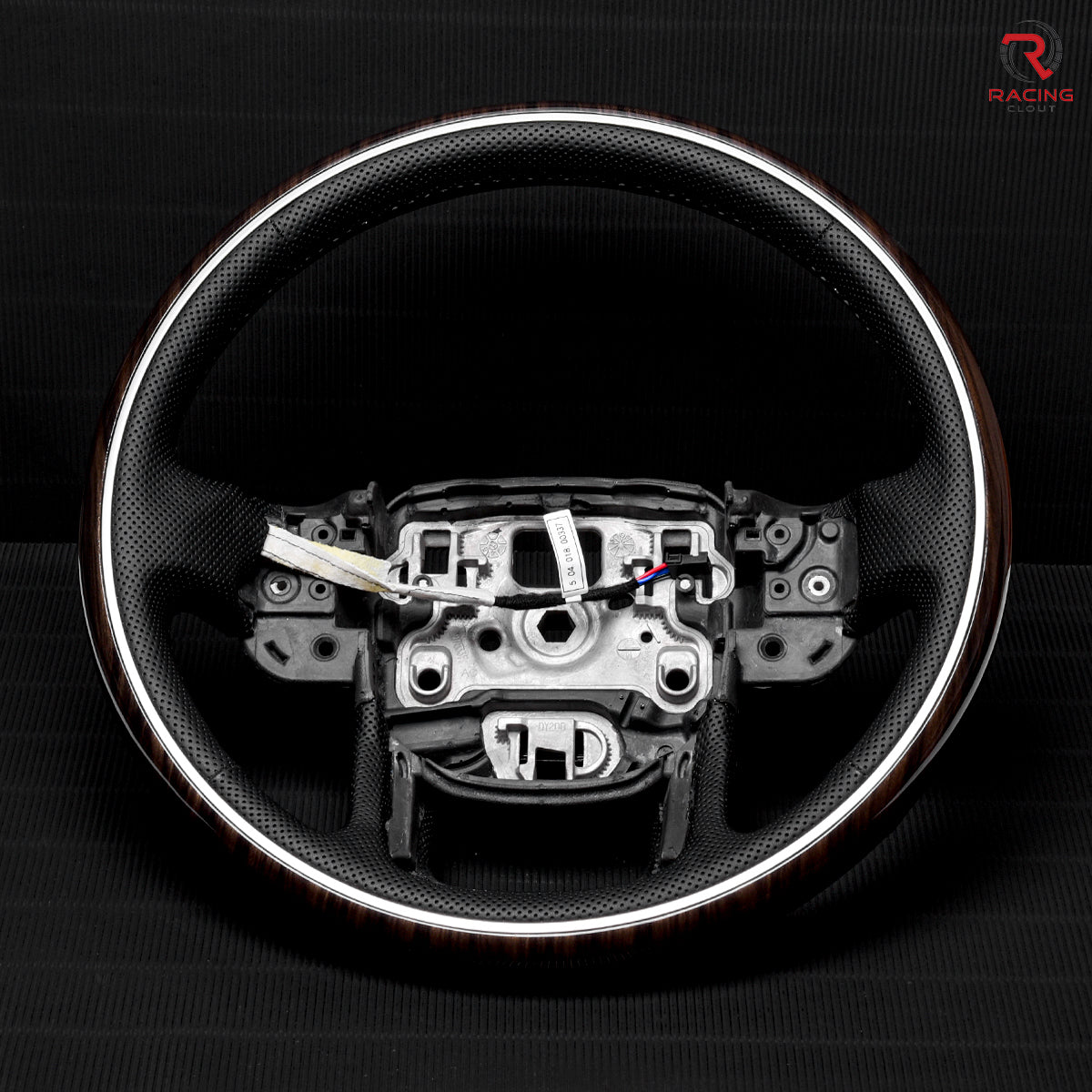SUPERCHARGED WALNUT WOOD steering wheel Land Rover Range Rover Sport SVR L494 - revolvesteering