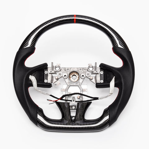 Revolve carbon fiber Flat Customized Sport Universal Steering Wheel INFINITI Q50 - revolvesteering