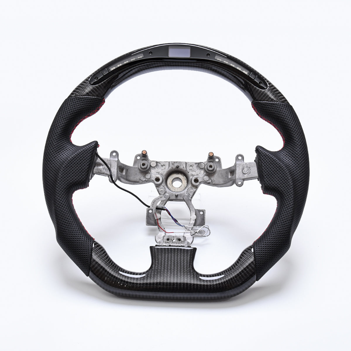 Revolve LED Carbon Fiber OEM Steering Wheel Nissan GTR R35 2009-2016 - revolvesteering