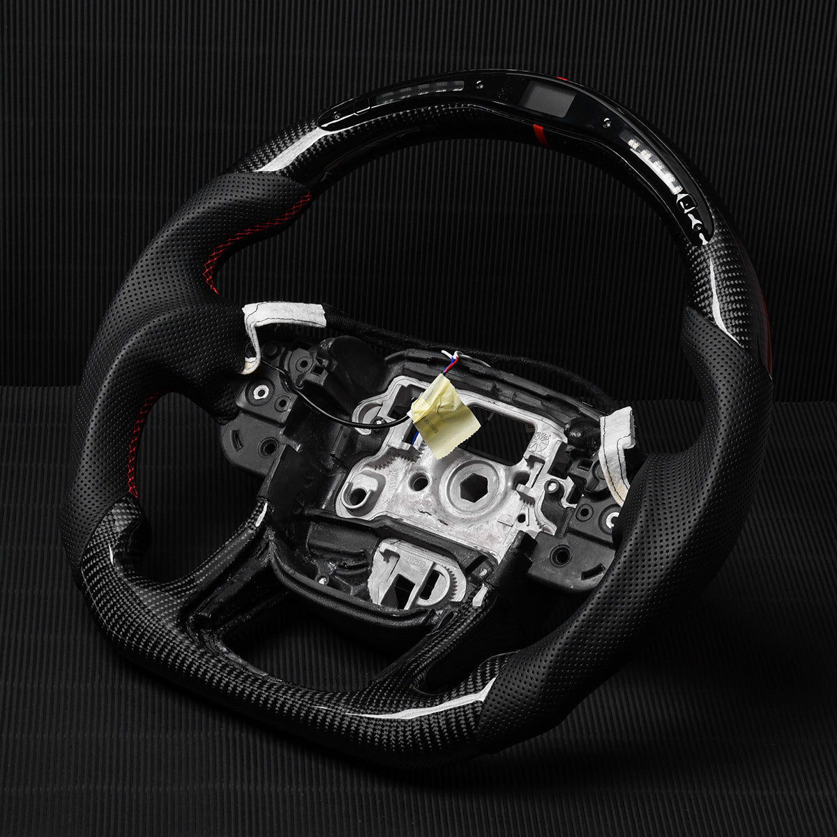 Revolve Carbon Fiber OEM LED Steering Wheel Land Rover Range Rover Sport SVR L494 - revolvesteering