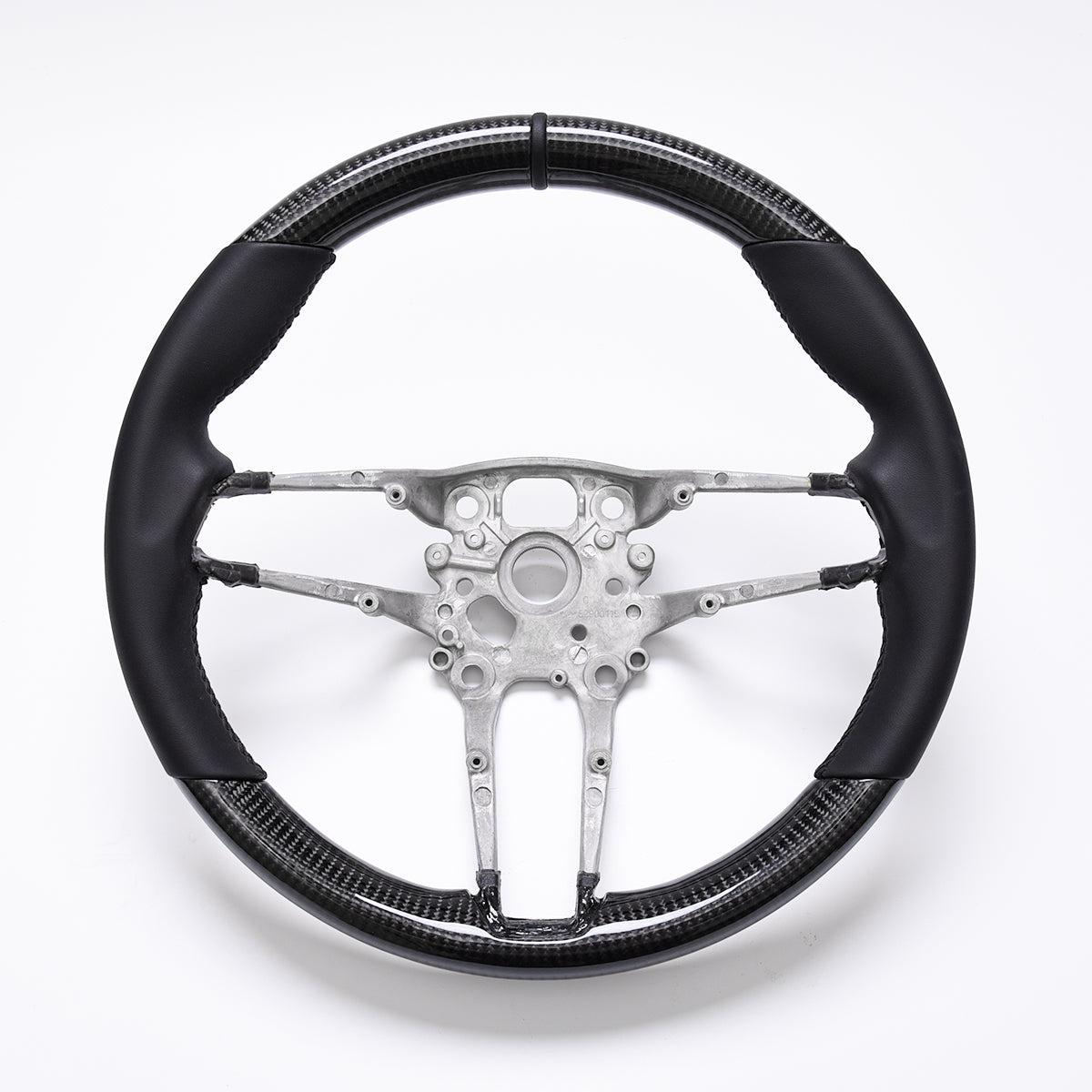 Revolve Carbon Fiber OEM Steering Wheel Porsche Taycan/Cayenne/Mission E/Panamera/Macan/911 2018-2023 - revolvesteering