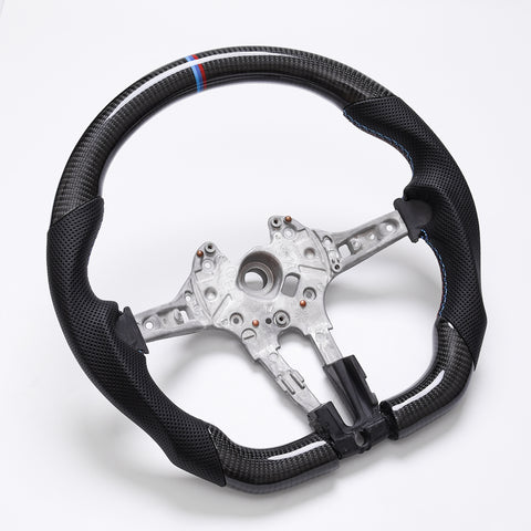 Revolve Carbon Fiber M Performance Steering Wheel | BMW M5 F10 F90 M6 F06 F12 F13 M8 F91 F92 F93/ 5 6 7 Series / GT F07 - revolvesteering