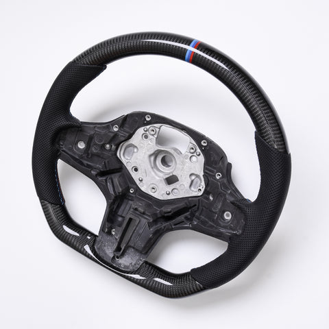 Revolve Carbon Fiber OEM Steering Wheel BMW M5 G30 G31 G38 G32 G11 G12 G14 G15 G16 5/6/7/8 Series G01/2/5/6 X3 X4 X5 X6 - revolvesteering