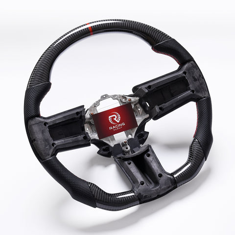Revolve Carbon Fiber OEM Steering Wheel Ford Mustang 2011-2014 - revolvesteering