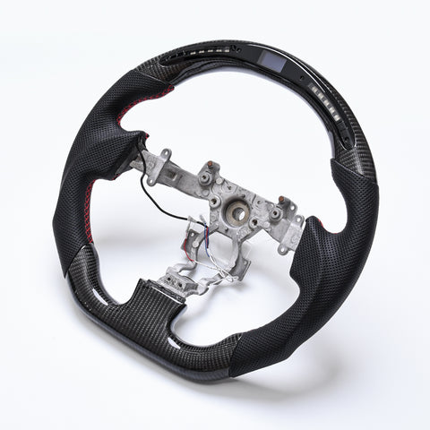 Revolve LED Carbon Fiber OEM Steering Wheel Nissan GTR R35 2009-2016 - revolvesteering