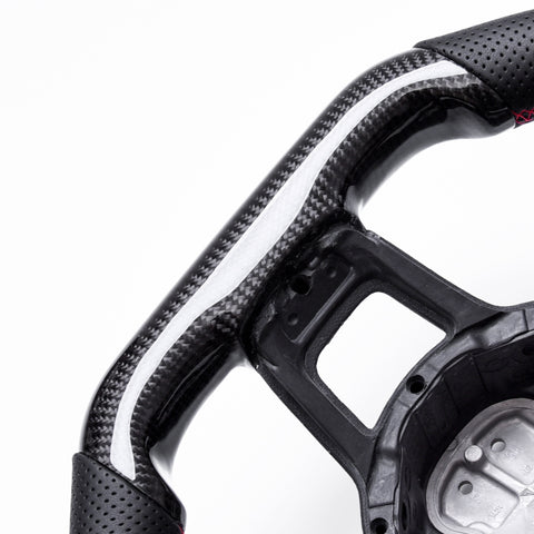 Revolve Carbon Fiber OEM Steering Wheel Volkswagen Golf 7 GTI R 2015-2017 - revolvesteering