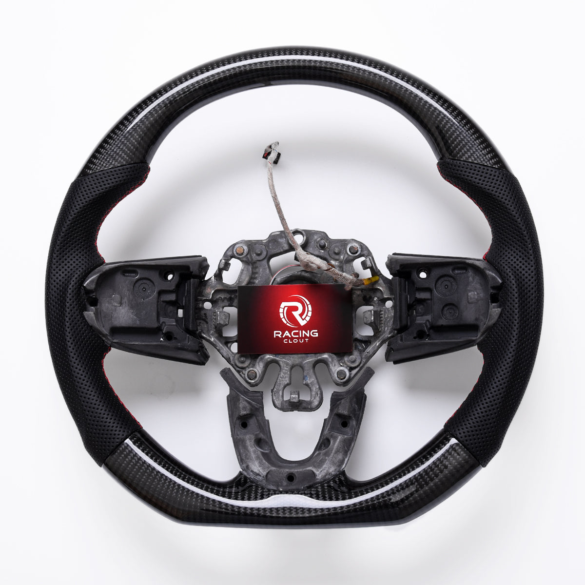 Revolve Carbon Fiber OEM Steering Wheel Mini F54 F55 F56 F57 F60 Cooper S/JCW 2014-2021 - revolvesteering