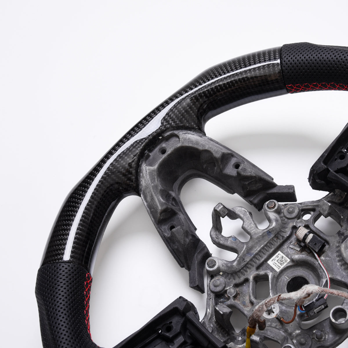 Revolve Carbon Fiber OEM Steering Wheel Mini F54 F55 F56 F57 F60 Cooper S/JCW 2014-2021 - revolvesteering