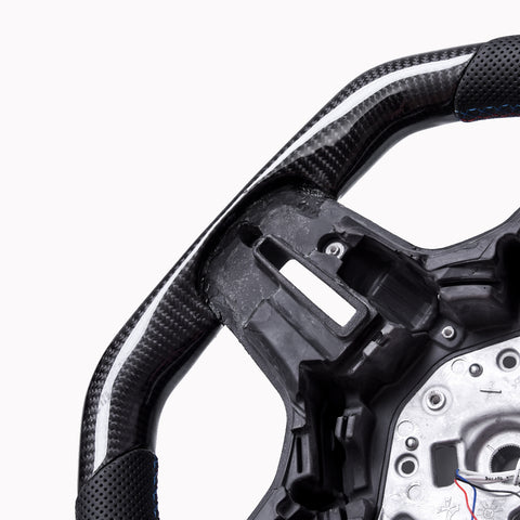 Revolve Carbon Fiber LED Steering Wheel BMW M5 G30 G31 G38 G32 G11 G12 G14 G15 G16 G01 G02 G05 G06/5 6 8 Series X3 X4 X5 X6 - revolvesteering