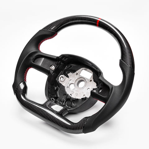 Revolve carbon fiber Flat Customized Sport Steering Wheel Audi A4 A5 2004-2012 - revolvesteering