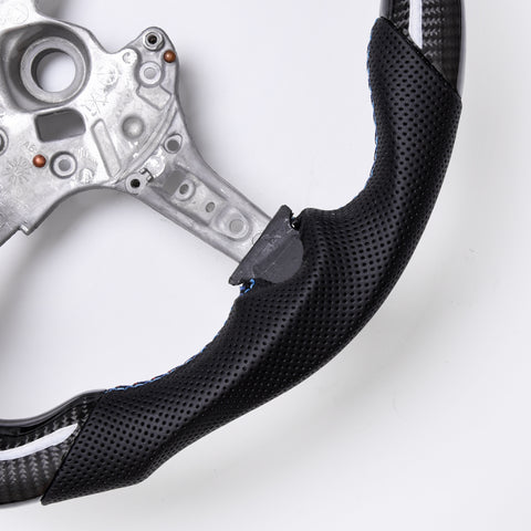 Revolve Carbon Fiber M Performance Steering Wheel | BMW M5 F10 F90 M6 F06 F12 F13 M8 F91 F92 F93/ 5 6 7 Series / GT F07 - revolvesteering