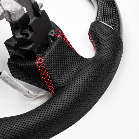Revolve carbon fiber Flat Customized Sport Universal Steering Wheel INFINITI Q50 - revolvesteering