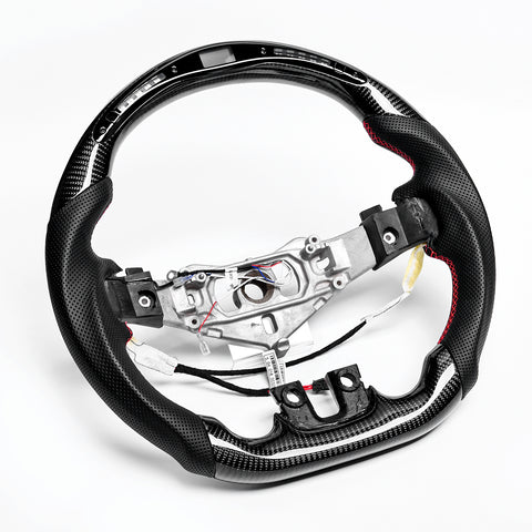 Revolve Carbon Fiber LED Steering Wheel 2012-2014 Dodge Challenger - revolvesteering