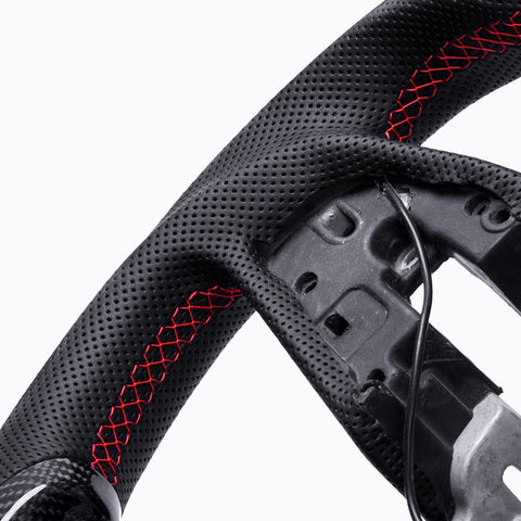 Revolve Carbon Fiber W/heated LED Steering Wheel for Jeep Wrangler JK Rubicon Gladiator 2011-2017