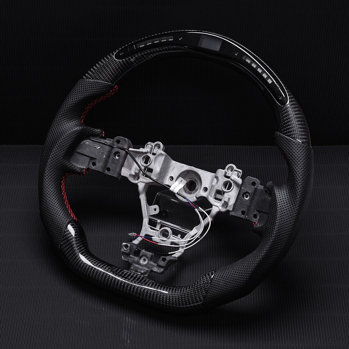 Revolve Carbon Fiber OEM LED Steering Wheel Subaru WRX/STI 2015-2021 - revolvesteering