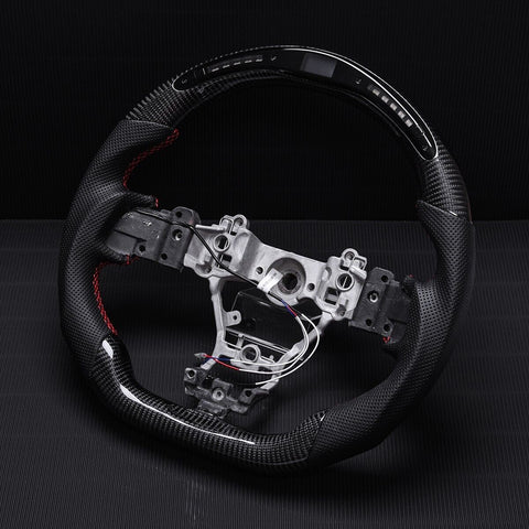 Revolve Carbon Fiber OEM LED Steering Wheel Subaru WRX/STI 2015-2021 - revolvesteering