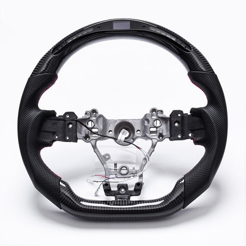 Revolve Carbon Fiber OEM LED Steering Wheel Subaru WRX/STI 2015-2021 - revolvesteering